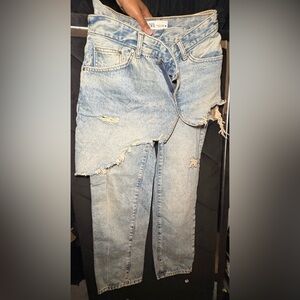 Zara Light Blue Denim Jeans